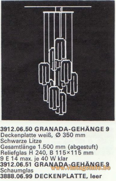 Kalmar Franken KG Pendant Lights Granada 9