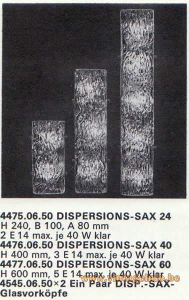 Kalmar Franken KG Wall Light Dispersion Sax 24, 40, 60
