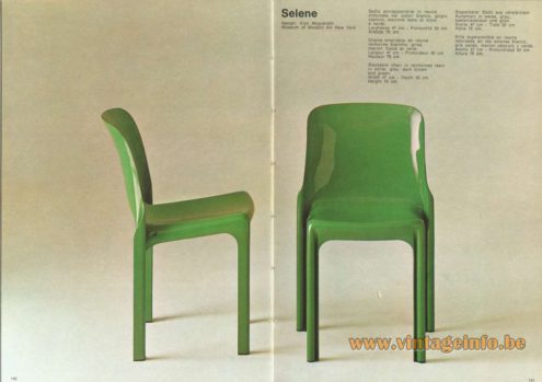 Artemide Selene Chair, Design: Vico Magistretti