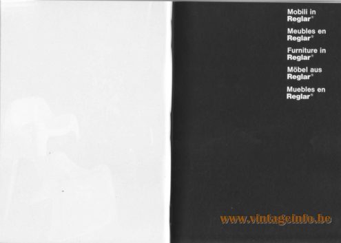 Artemide Catalogue 1976 - Furniture in Reglar®