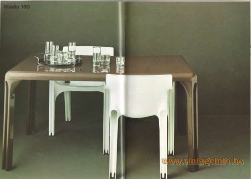 Artemide Catalogue 1976 - Stadio 150, design Vico Magistretti