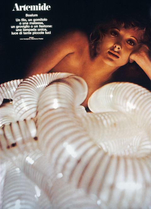 Artemide Boalum Lamp - 1970 - Boalum Lamp publicity