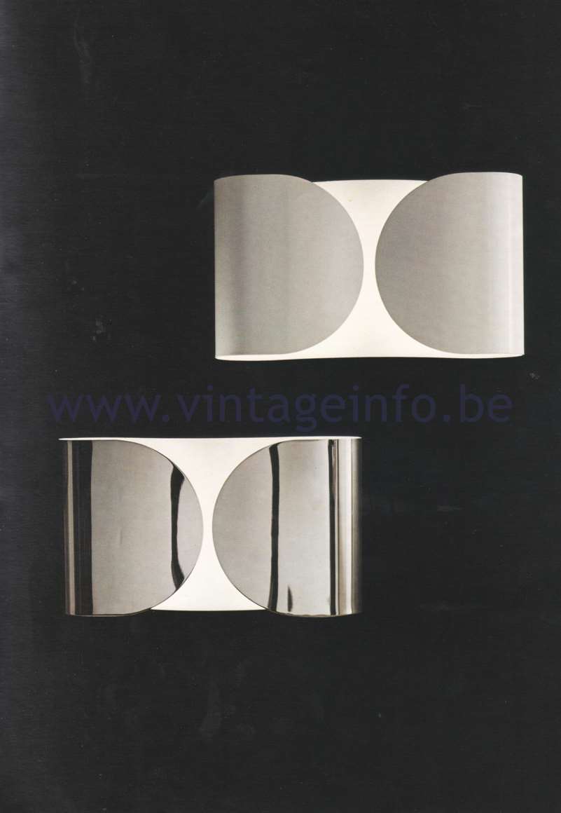 Flos Catalogue 1980 – Foglio, design Tobia Scarpa 