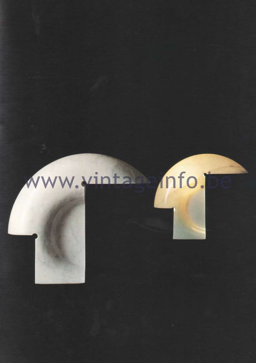 Flos Catalogue 1980 – Biagio, design, Tobia Scarpa
