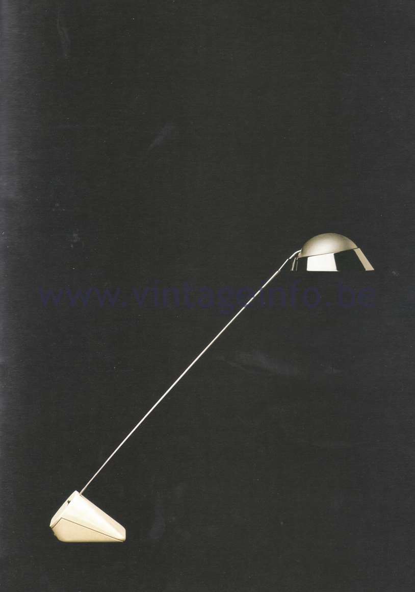 Flos Catalogue 1980 – Ipotenusa, design Achille Castiglioni