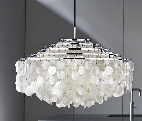Capiz Shells Pendant Lamp –Vintageinfo – All About Vintage Lighting