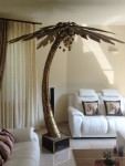 Maison Jansen Palm Tree Floor Lamp - Huge