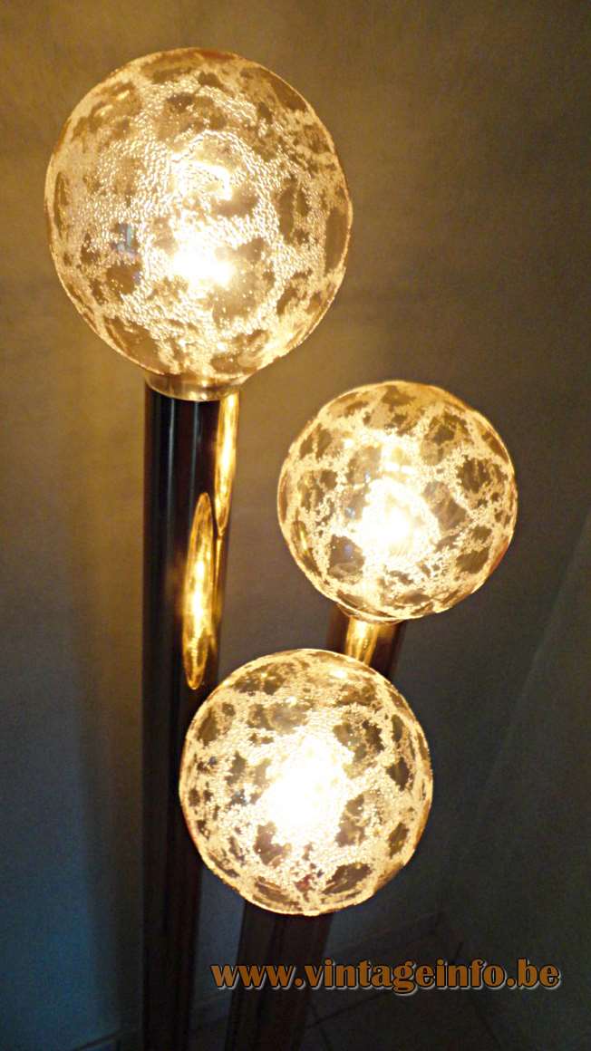 Gaetano Sciolari Brass Floor Lamp