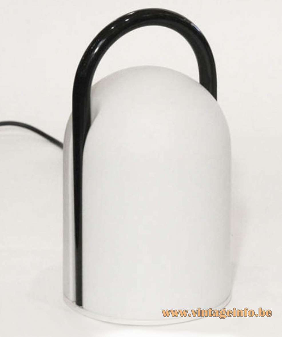 Romolo Lanciani - Tender Table Lamp - Tronconi - Black Handle