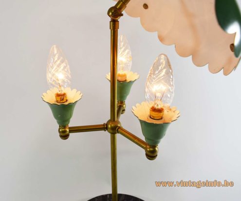 1950s Italian Parasol Table Lamp 4