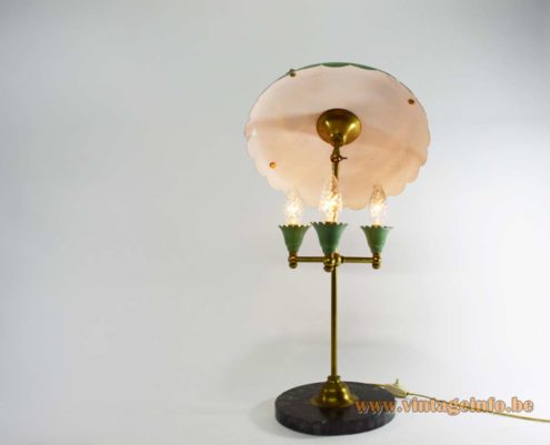 1950s Italian Parasol Table Lamp 5