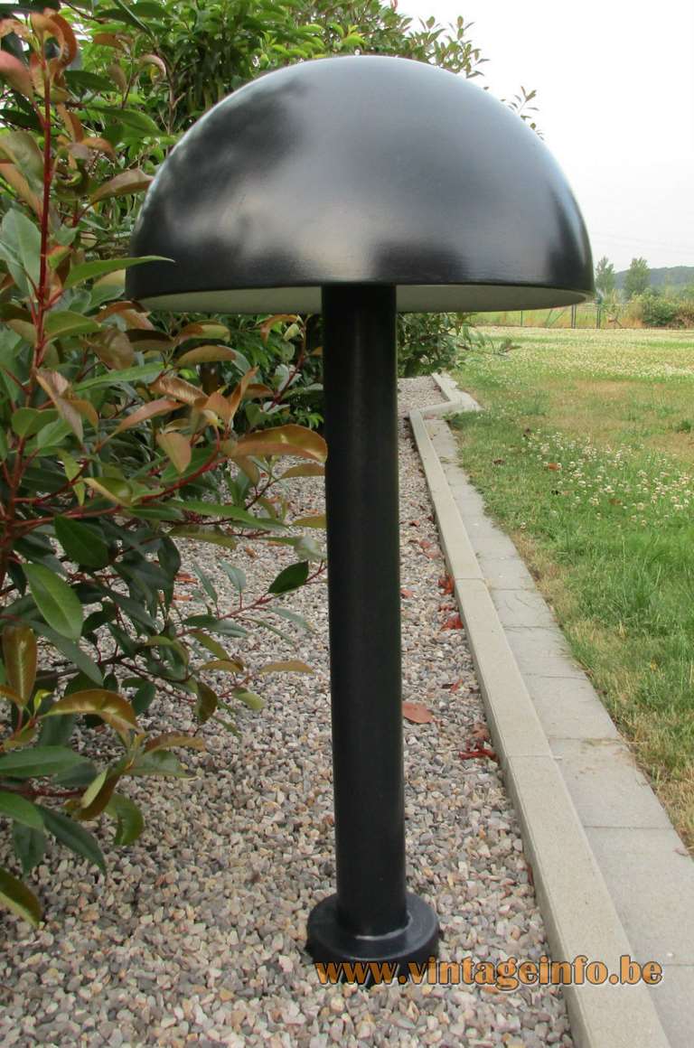 BEGA Mushroom Garden Lamps - Model 9320 in black