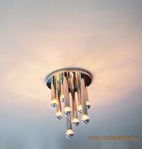 Gaetano Sciolari Boulanger Flush Mount 5