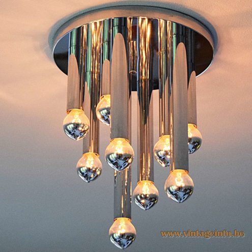 Gaetano Sciolari Boulanger Flush Mount 8