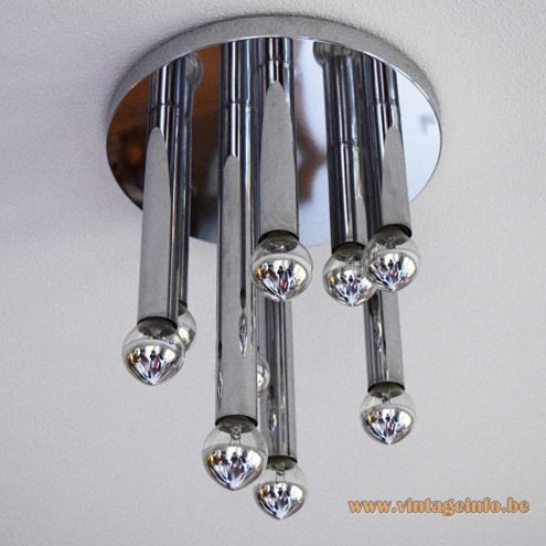 Gaetano Sciolari Boulanger Flush Mount 9