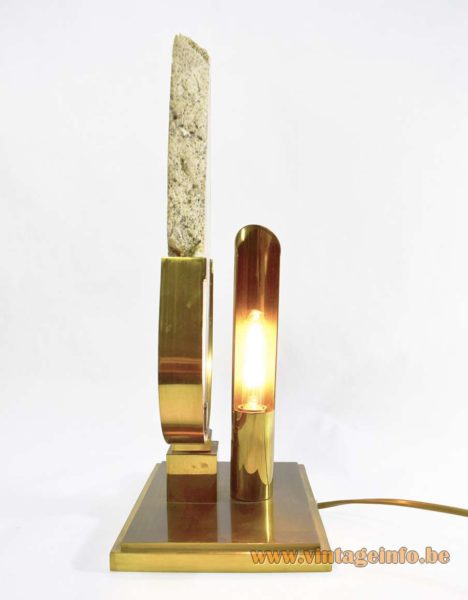 Agate Geode Slice Table Lamp 8