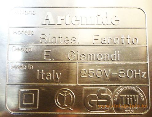 Artemide Sintesi Faretto 6