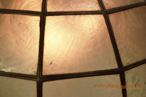 Large Capiz Chandelier 3