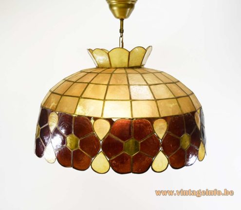 Large Capiz Chandelier 4