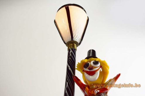Murano Clown Table Lamp 10