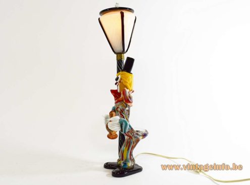 Murano Clown Table Lamp 3