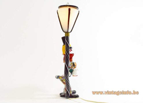 Murano Clown Table Lamp 5