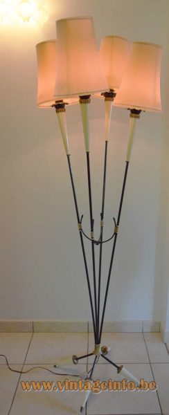 1950s Italian Rhodoid Floor Lamp 2
