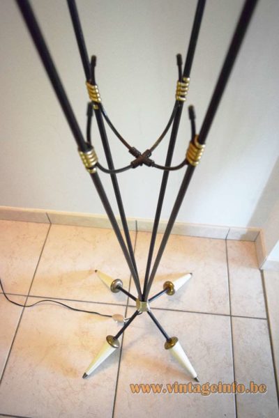 1950s Italian Rhodoid Floor Lamp 4