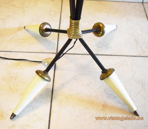 1950s Italian Rhodoid Floor Lamp 7