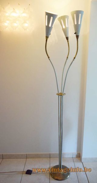 1950s Trumpet Floor Lamp 2