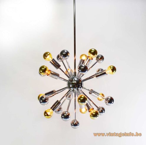 1960s Sputnik Chandelier 1