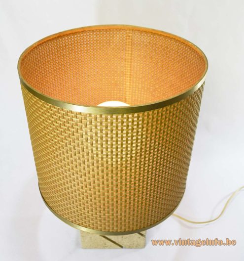 Fratelli Mannelli Travertine Table Lamp 7