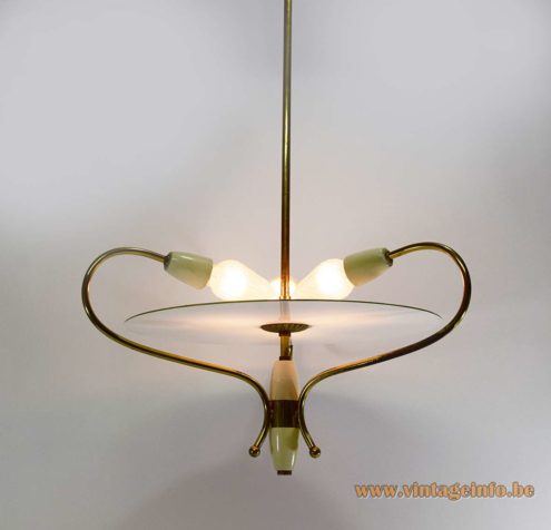 Italian 1950s Chandelier 2