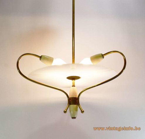 Italian 1950s Chandelier 8