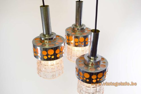 Massive Triple Pendant Light 7