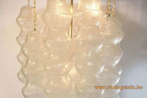 Murano Bubble Tubes Ceiling Light 5