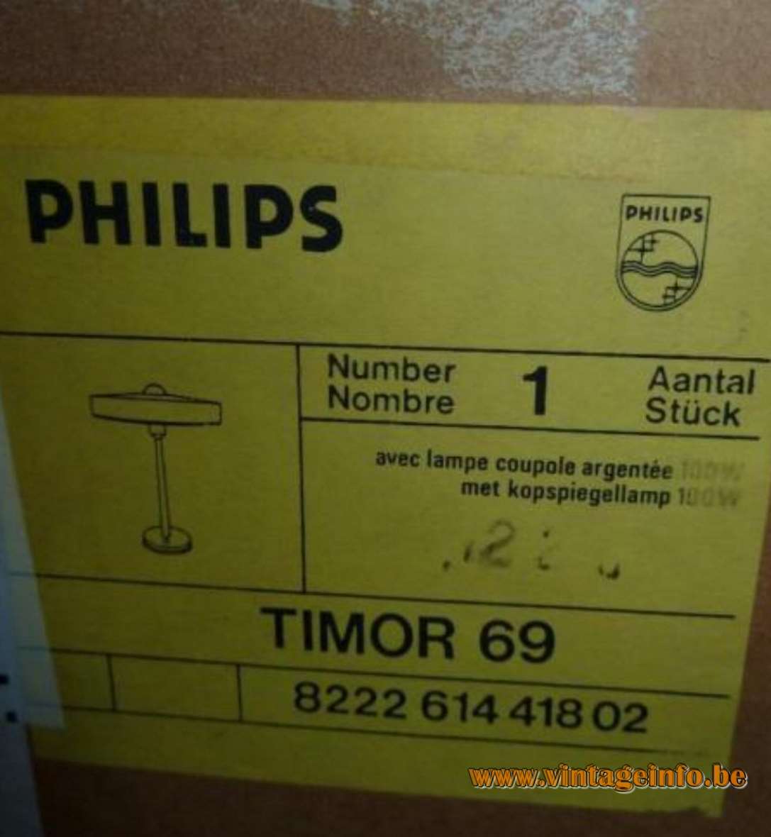Philips Timor 69 Desk Lamp - Box