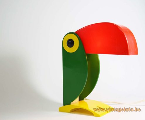 Toucan Table Lamp Old Timer Ferrari 3