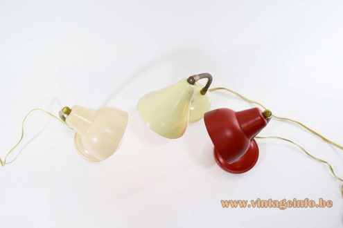 1950s Aluminor Bedside Lamps 4