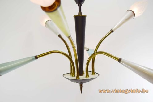 1950s Sputnik Chandelier 5