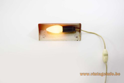 1960s Rectangle Wall Light 1 1