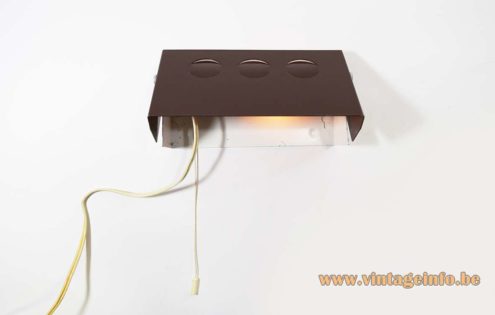 1960s Rectangle Wall Light 1