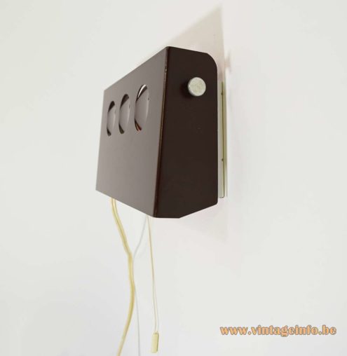 1960s Rectangle Wall Light 5