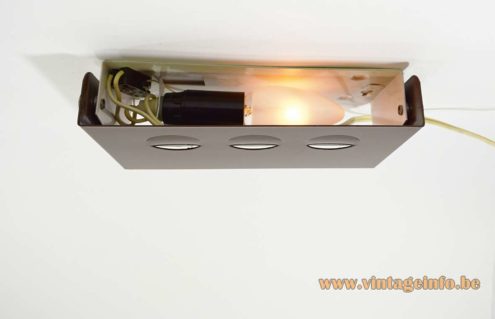 1960s Rectangle Wall Light 6