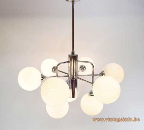 Atomic Globes Chandelier 3