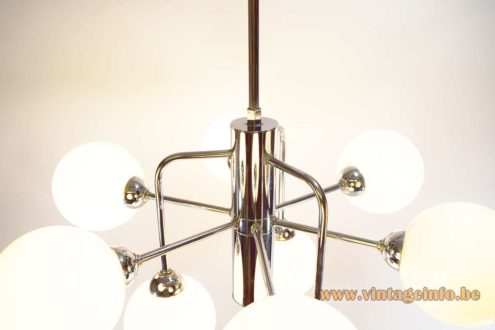Atomic Globes Chandelier 6