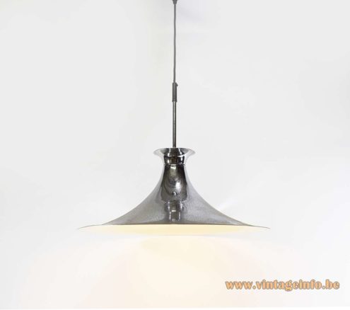 Chromed Witch Hat Pendant 1