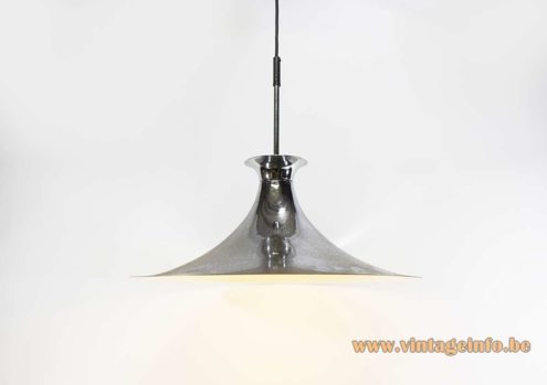 Chromed Witch Hat Pendant 2