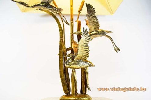 Herons Cattail Table Lamp 13