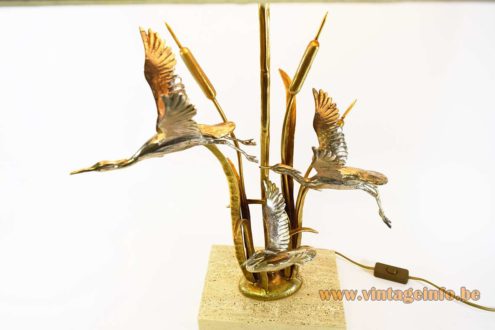 Herons Cattail Table Lamp 3